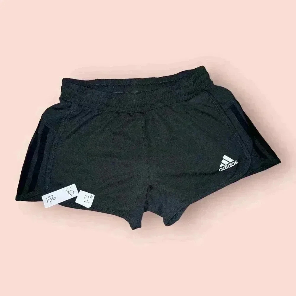 Adidas Shorts Women's XS Black No liner FLAWED